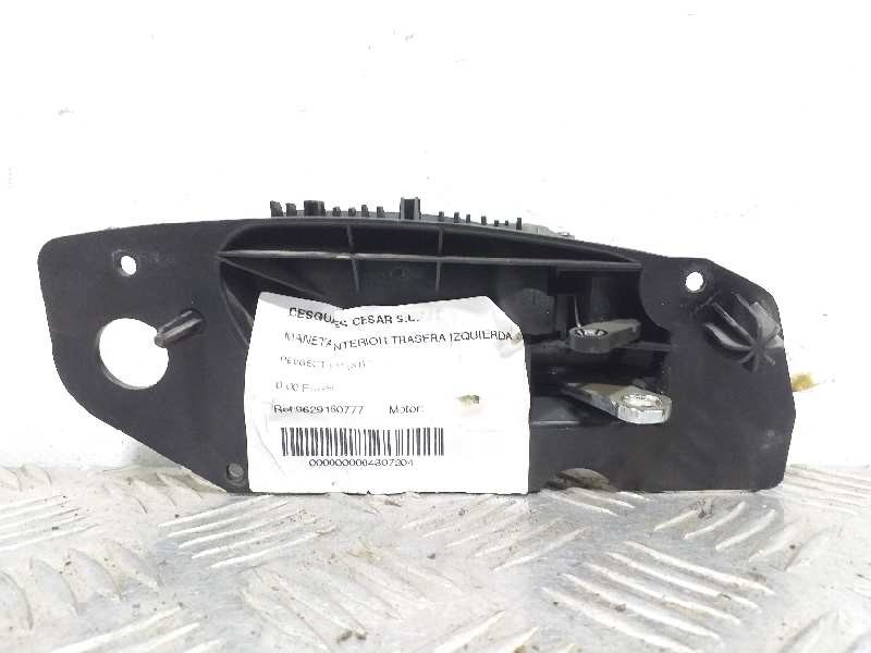 Recambio de maneta interior trasera izquierda para peugeot 607 (s1) referencia OEM IAM 9629160777  