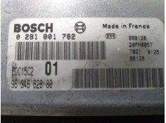 Recambio de centralita motor uce para peugeot 206 berlina xt referencia OEM IAM 0281001782 9634662880