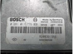 Recambio de centralita motor uce para renault megane ii berlina 3p confort authentique referencia OEM IAM 0281011776 8200391966  2
