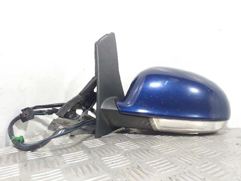 Recambio de retrovisor izquierdo para volkswagen golf plus (521) sport referencia OEM IAM  AZUL ELECTRICO