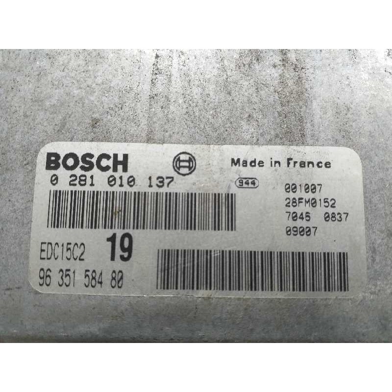 Recambio de centralita motor uce para citroën xsara picasso 2.0 hdi vivace referencia OEM IAM    Recambio de centralita motor uce para citroën xsara picasso 2.0 hdi vivace referencia OEM IAM