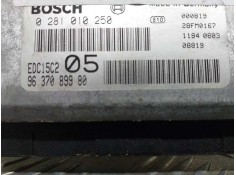 Recambio de centralita motor uce para peugeot 206 berlina xs referencia OEM IAM 0281010250 9637089980