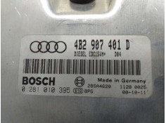 Recambio de centralita motor uce para audi a6 berlina (4b2) 2.5 tdi referencia OEM IAM 4B2907401D 0281010395  2