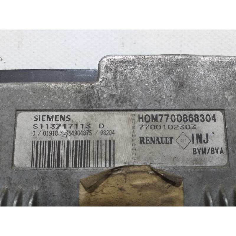 Recambio de centralita motor uce para renault megane i scenic (ja0) 2.0 alize referencia OEM IAM S113717113 HOM7700868304 