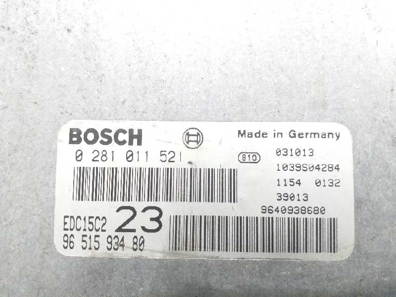 Recambio de centralita motor uce para citroën xsara berlina 2.0 hdi 66kw premier referencia OEM IAM 1938HJ  