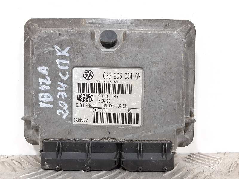Recambio de centralita motor uce para seat ibiza (6l1) stella referencia OEM IAM 036906034GM  