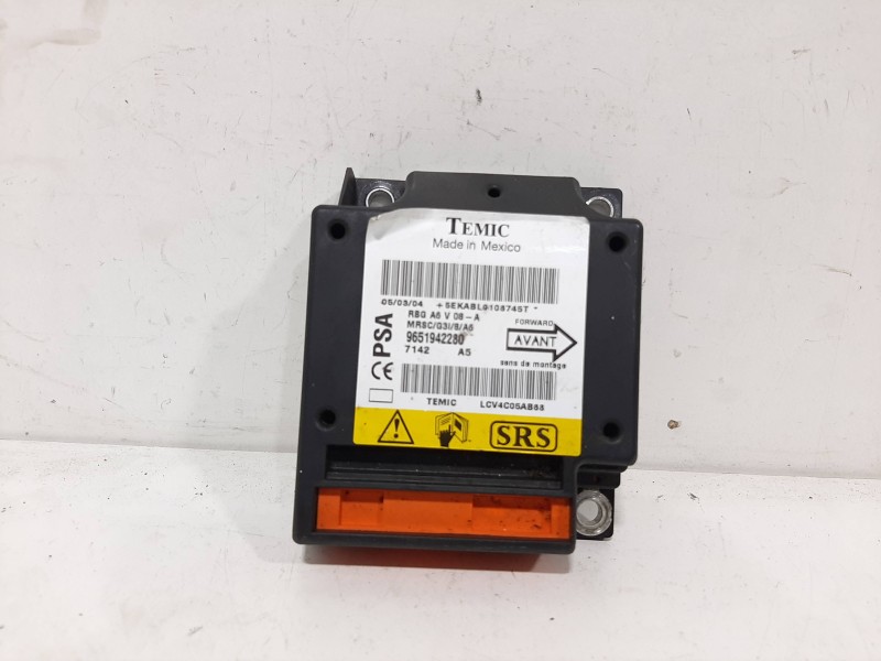 Recambio de centralita airbag para citroën c2 sx referencia OEM IAM 9651942280  
