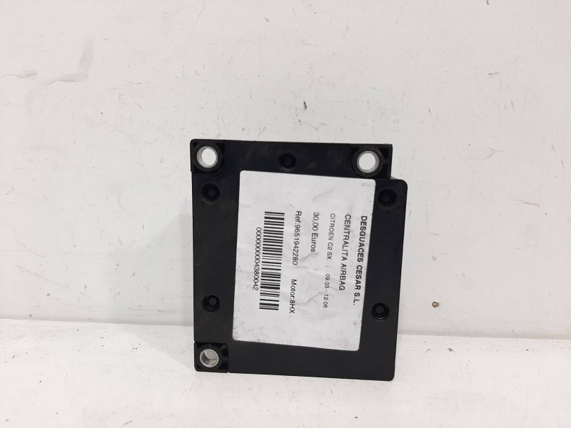 Recambio de centralita airbag para citroën c2 sx referencia OEM IAM 9651942280  