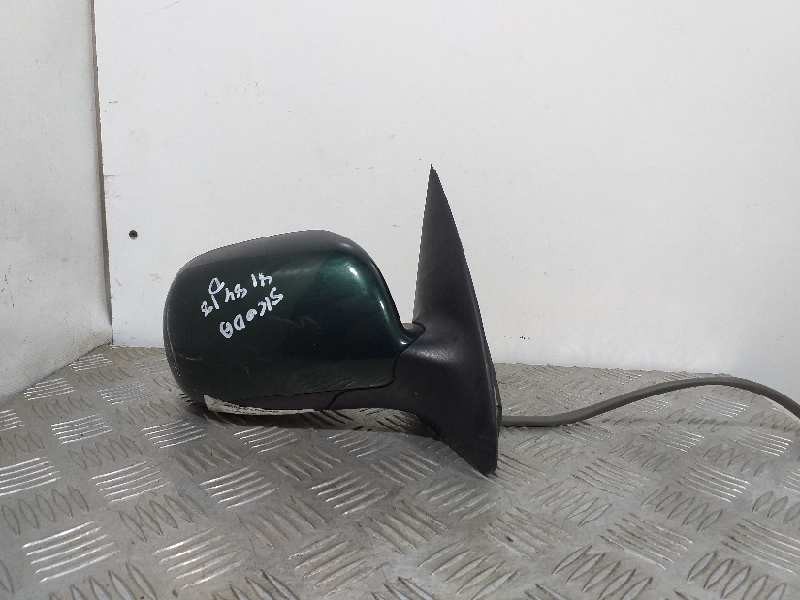 Recambio de retrovisor derecho para skoda fabia familiar (6y5) excellent referencia OEM IAM 6Y1857502CA VERDE ELECTRICO