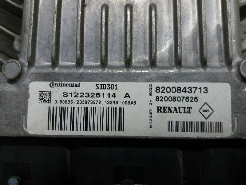 Recambio de centralita motor uce para renault megane ii berlina 3p dynamique referencia OEM IAM S122326114A 8200843713 
