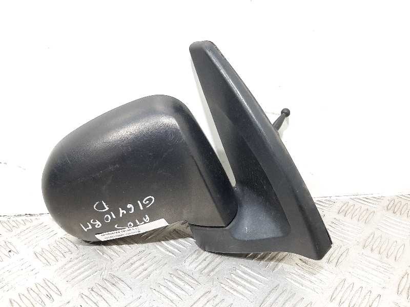 Recambio de retrovisor derecho para hyundai atos (mx) gls referencia OEM IAM  NEGRO MANUAL