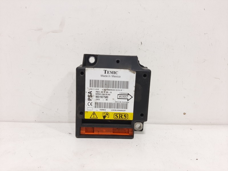 Recambio de centralita airbag para citroën c3 1.4 hdi exclusive referencia OEM IAM 9651927580  