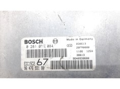 Recambio de centralita motor uce para citroën xsara picasso 2.0 hdi sx referencia OEM IAM 0281011084 9647693180  2