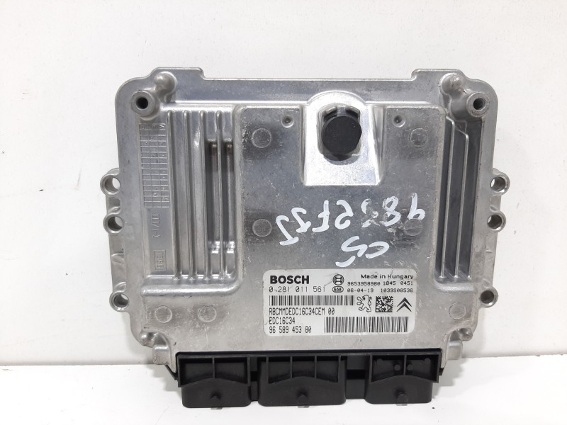 Recambio de centralita motor uce para citroën c5 berlina attraction referencia OEM IAM 0281011561 9658945380 