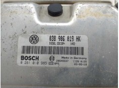 Recambio de centralita motor uce para seat toledo (1m2) signo referencia OEM IAM 0281010985 038906019HK