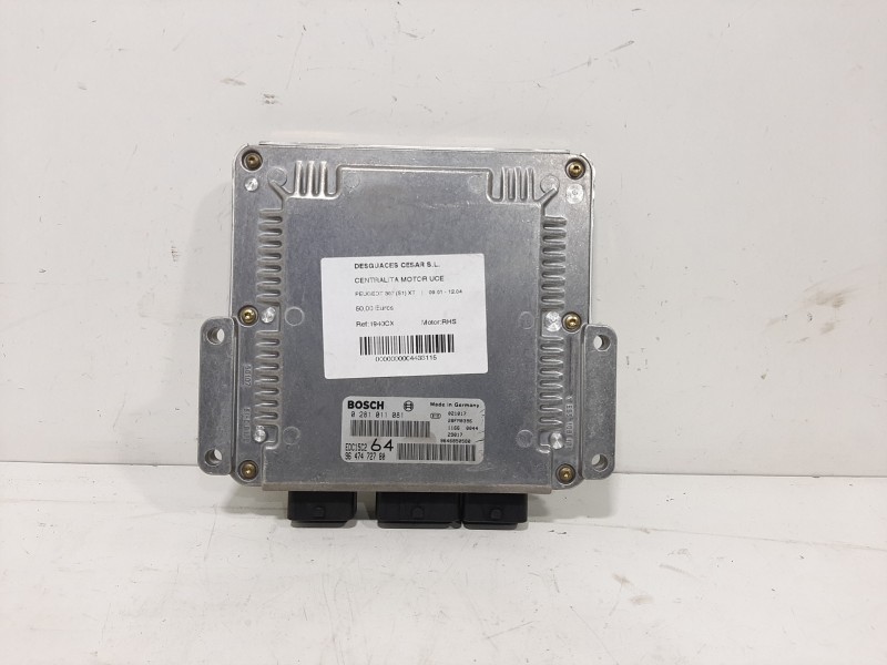 Recambio de centralita motor uce para peugeot 307 (s1) xt referencia OEM IAM 0281011081  