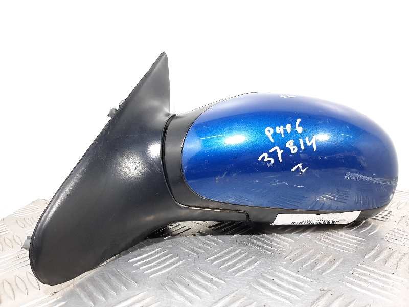 Recambio de retrovisor izquierdo para peugeot 406 berlina (s1/s2) sr pack referencia OEM IAM  AZUL ELÉCTRICO