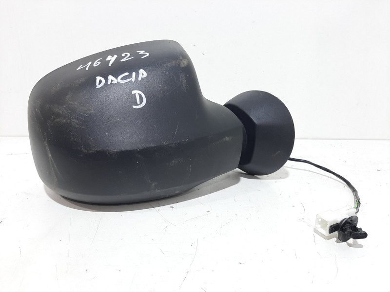 Recambio de retrovisor derecho para dacia logan básico referencia OEM IAM 6001546990 ELECTRICO NEGRO