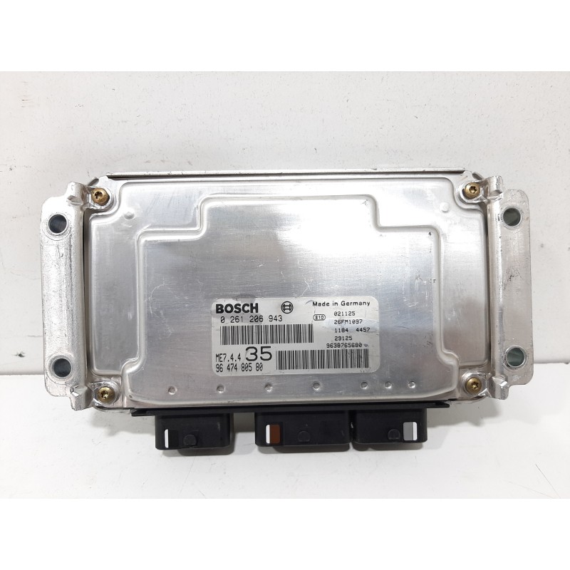 Recambio de centralita motor uce para peugeot 307 (s1) xr referencia OEM IAM 0261206943 9647480580 