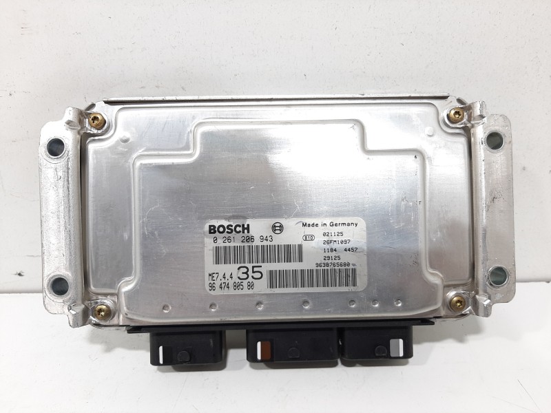 Recambio de centralita motor uce para peugeot 307 (s1) xr referencia OEM IAM 0261206943 9647480580 