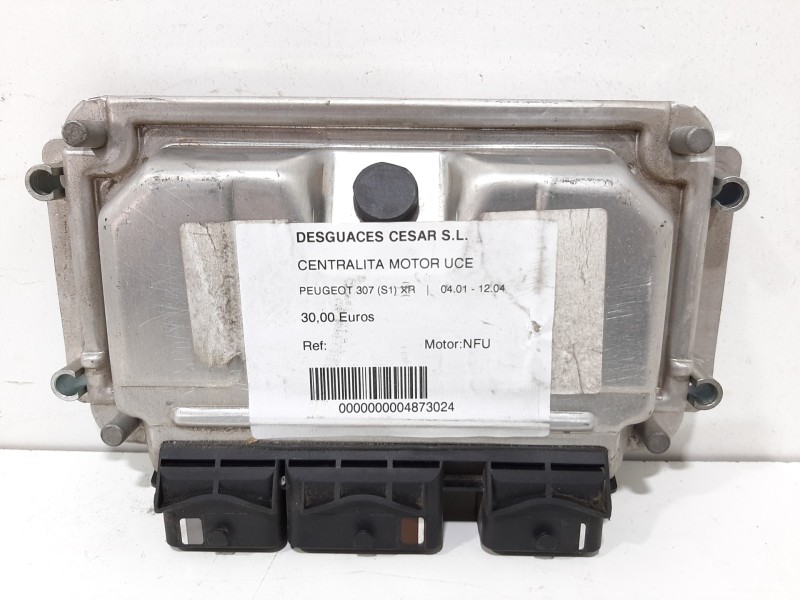 Recambio de centralita motor uce para peugeot 307 (s1) xr referencia OEM IAM 0261206943 9647480580 