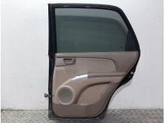 Recambio de puerta trasera derecha para kia sportage lx 4x4 referencia OEM IAM 770041F050 NEGRO  2