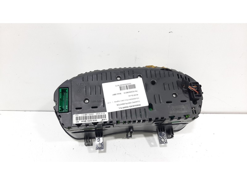 Recambio de cuadro instrumentos para volkswagen polo (9n1) highline referencia OEM IAM 6Q0920801X  