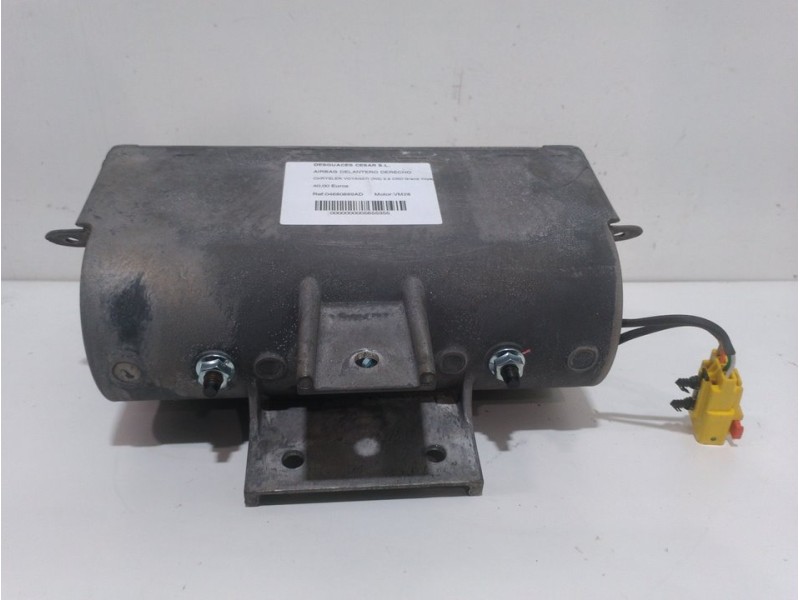 Recambio de airbag delantero derecho para chrysler voyager (rg) 2.8 crd grand voyager limited referencia OEM IAM K04680889AE  