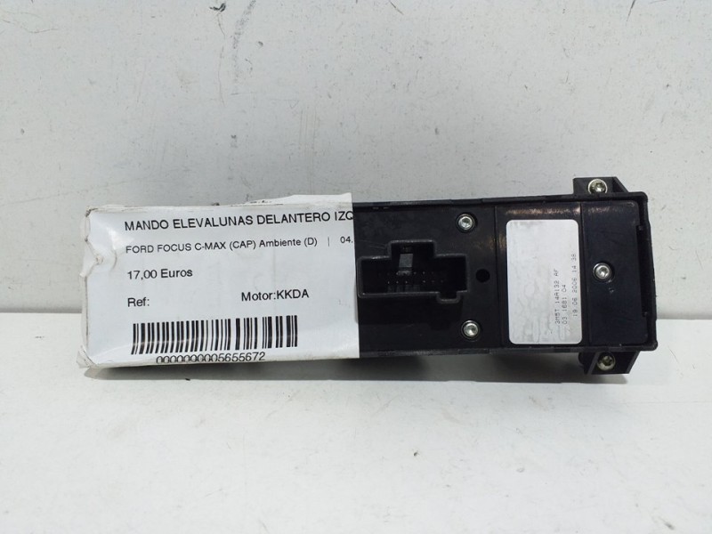 Recambio de mando elevalunas delantero izquierdo para ford focus c-max (cap) ambiente (d) referencia OEM IAM   
