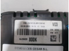 Recambio de cuadro instrumentos para seat ibiza (6j5) style tech referencia OEM IAM 6J0920800K   2