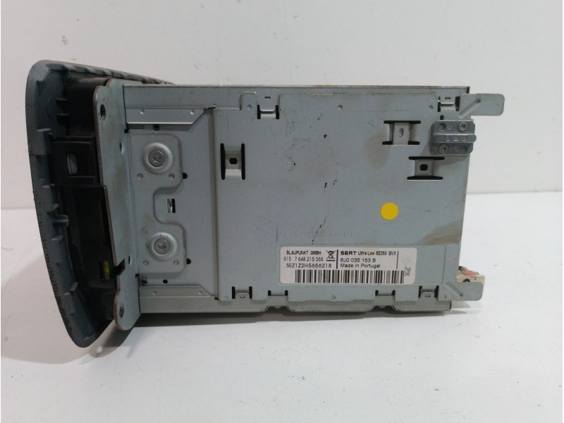 Recambio de sistema audio / radio cd para seat ibiza (6j5) reference referencia OEM IAM 6J1035153B  