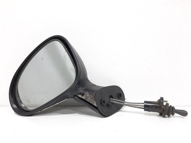 Recambio de retrovisor izquierdo para daewoo matiz cd referencia OEM IAM 96323344S NEGRO MANUAL