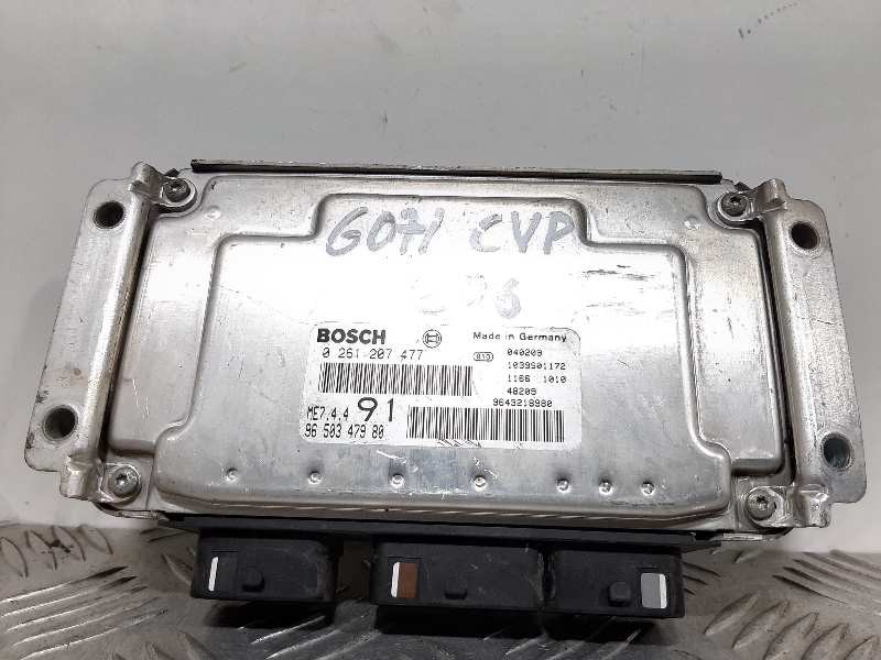 Recambio de centralita motor uce para peugeot 206 4-trg. xt referencia OEM IAM 9650347980 0261207477 