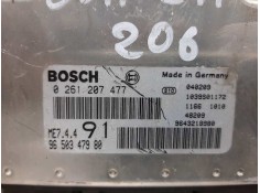 Recambio de centralita motor uce para peugeot 206 4-trg. xt referencia OEM IAM 9650347980 0261207477  2