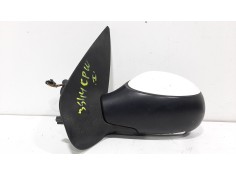 Recambio de retrovisor izquierdo para peugeot 206 berlina x-line referencia OEM IAM  MANUAL BLANCO 2