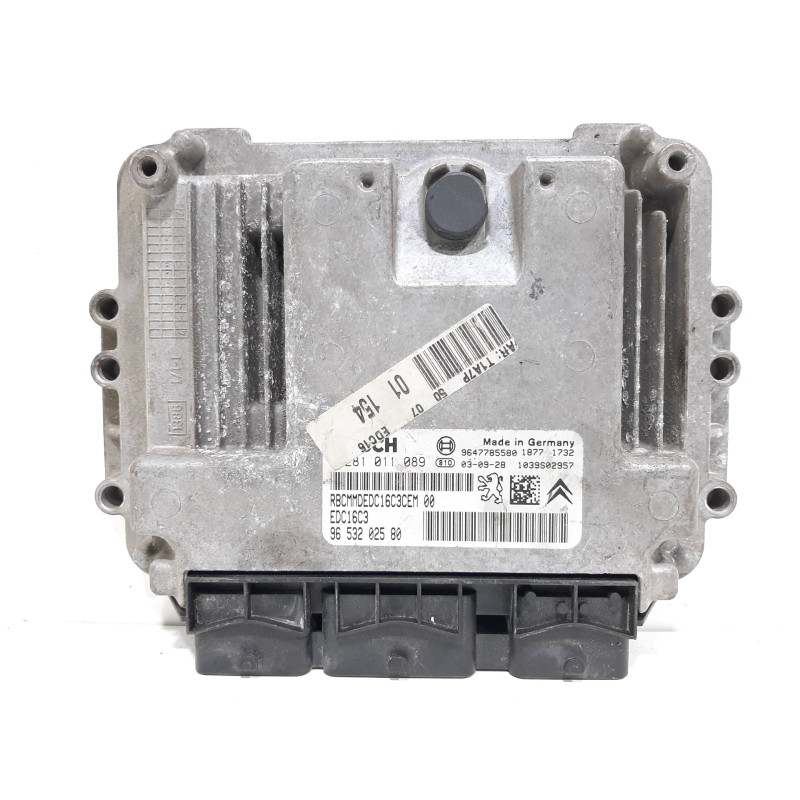 Recambio de centralita motor uce para peugeot 206 berlina x-line referencia OEM IAM 9653202580 0281011089 