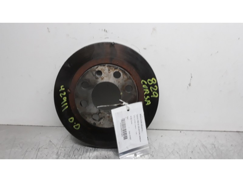 Recambio de disco freno delantero derecho para opel corsa c cosmo referencia OEM IAM   