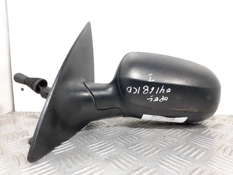 Recambio de retrovisor izquierdo para opel corsa c club referencia OEM IAM  MANUAL NEGRO