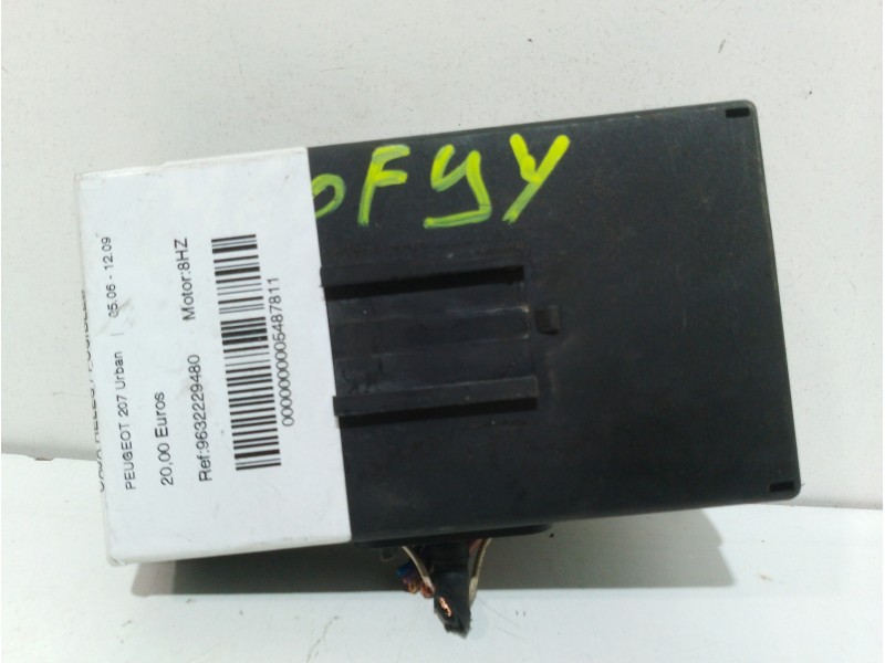 Recambio de caja reles / fusibles para peugeot 207 urban referencia OEM IAM 9632229480  