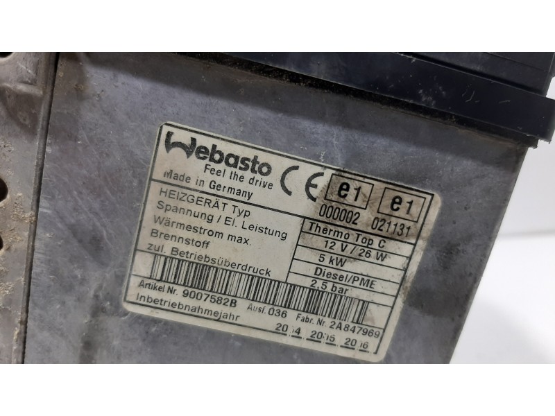 Recambio de calefaccion entera normal para volkswagen touareg (7la) tdi r5 referencia OEM IAM 7L6815071B 97150F 9007582B