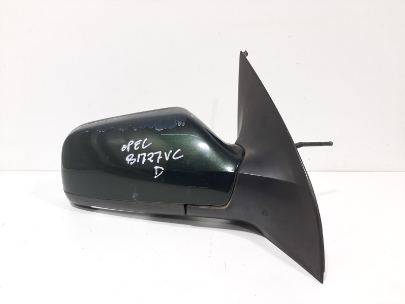 Recambio de retrovisor derecho para opel astra g berlina comfort referencia OEM IAM  VERDE MANUAL