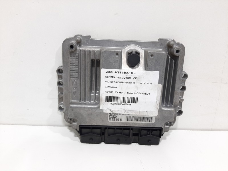 Recambio de centralita motor uce para peugeot 307 berlina (s2) xs referencia OEM IAM 9661204380  