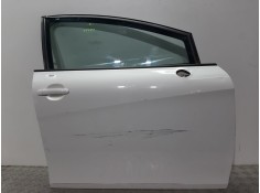 Recambio de puerta delantera derecha para seat leon (1p1) sport referencia OEM IAM  BLANCO 