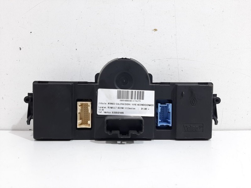 Recambio de mando calefaccion / aire acondicionado para renault scenic ii emotion referencia OEM IAM 8200501465  