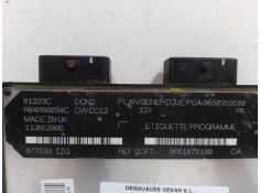 Recambio de centralita motor uce para citroën berlingo 1.9 d 800 furg. referencia OEM IAM 81223C 9661879180 