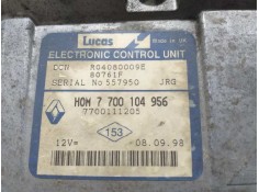 Recambio de centralita motor uce para renault clio ii fase i (b/cbo) 1.9 d referencia OEM IAM HOM7700104956 557050