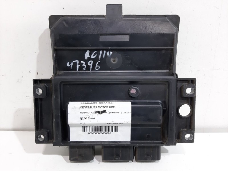 Recambio de centralita motor uce para renault clio iii confort dynamique referencia OEM IAM  8200399038 DELPHI