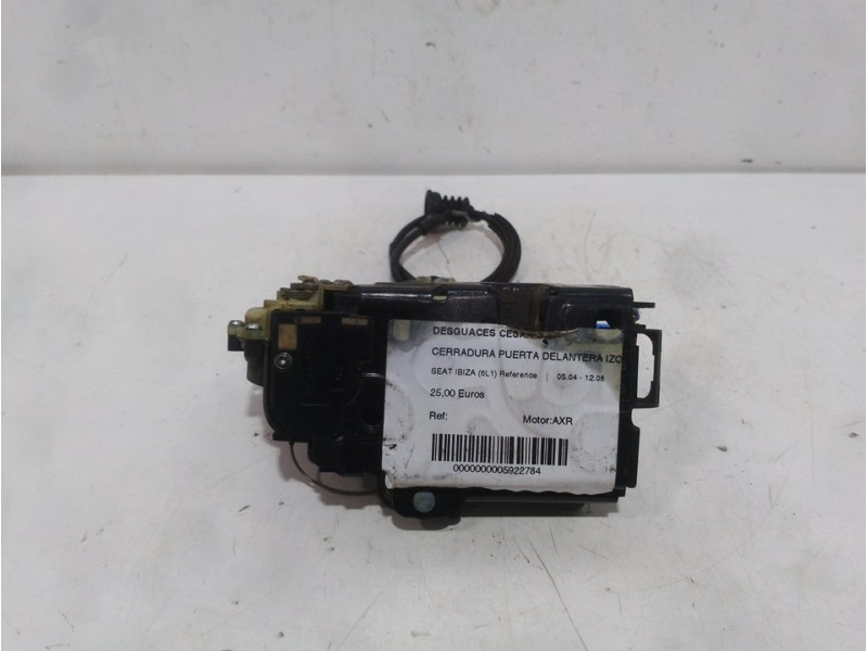 Recambio de cerradura puerta delantera izquierda para seat ibiza (6l1) reference referencia OEM IAM 991990300 8 PINES 