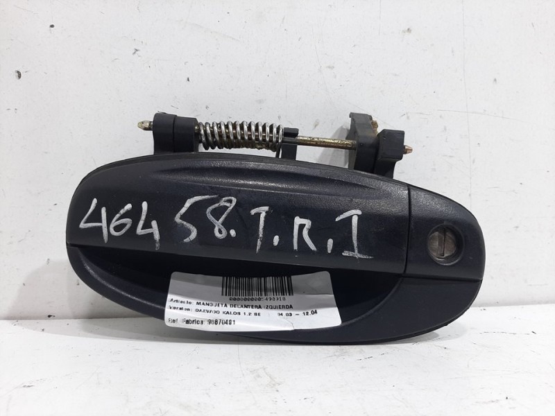 Recambio de mangueta delantera izquierda para daewoo kalos 1.2 se referencia OEM IAM 96870491  