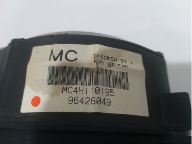 Recambio de cuadro instrumentos para daewoo kalos 1.2 se referencia OEM IAM 96426049  